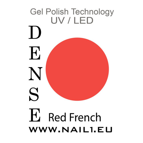 Gel Lak DENSE - Red French