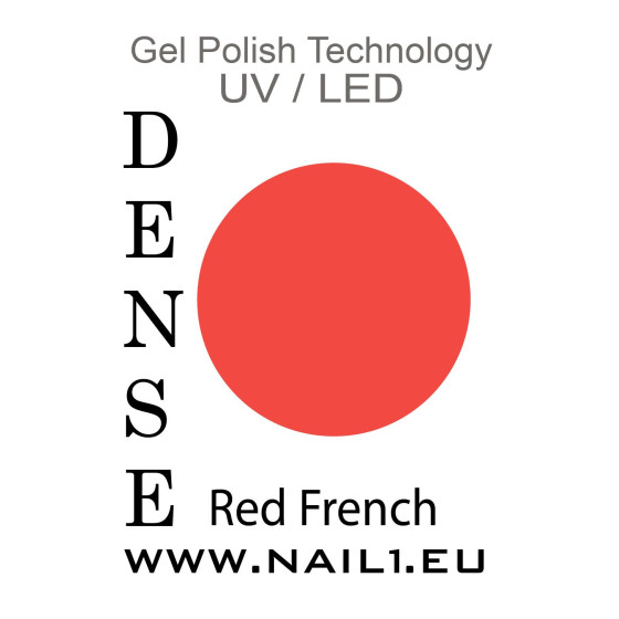 Gel Lak DENSE - Red French