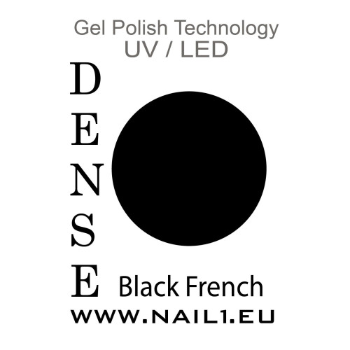 Gel Lak DENSE - Black French