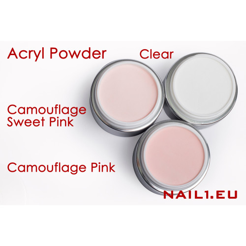 Akryl pudr kamufláž Camouflage Pink 15ml