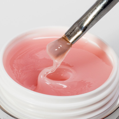 Fiber Blush Peach UV/LED samonivelační gel.