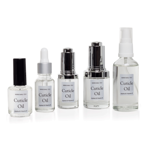 Cuticle oil (regenerační nehtový olej) - bez vůně s maslem Jojoba & Vitamin E - výběr balení