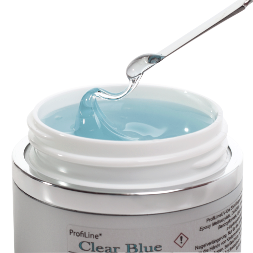 ProfiLine* Clear Blue UV/LED Gel - Vyběr bálení