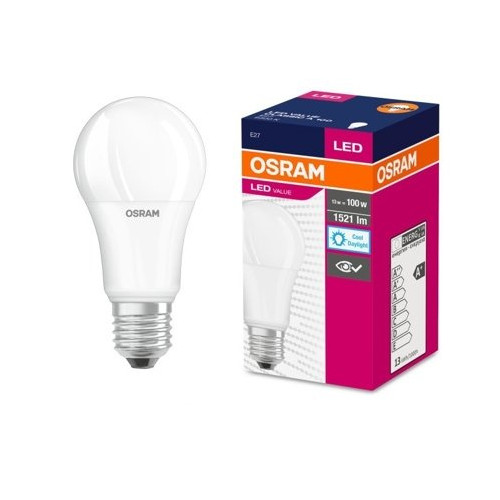 LED žárovka E27 Osram CLA FR 13W (100W) studená bílá (6500K)