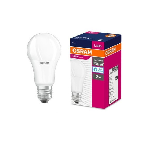 LED žárovka E27 Osram CLA FR 13W (100W) studená bílá (6500K)