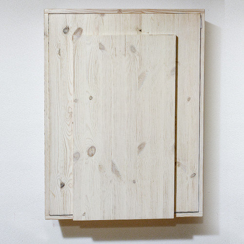 Sklápějící stul pro malé prostory. Masiv borovice. 