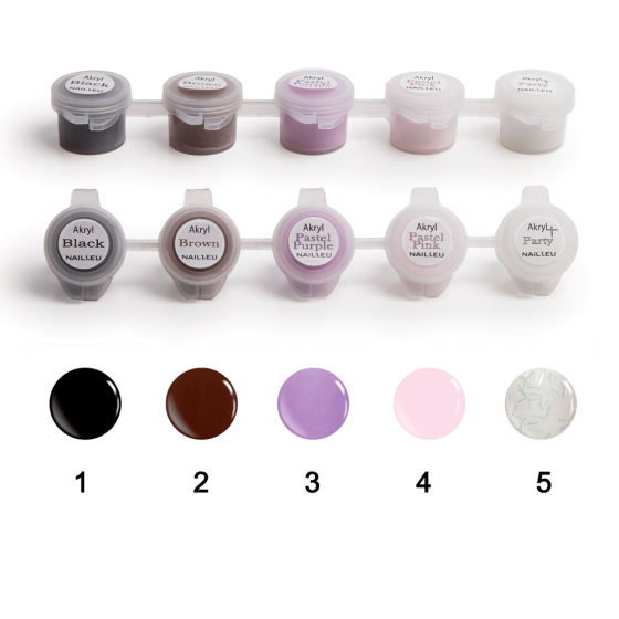 Sada akrylů №2 5x2g