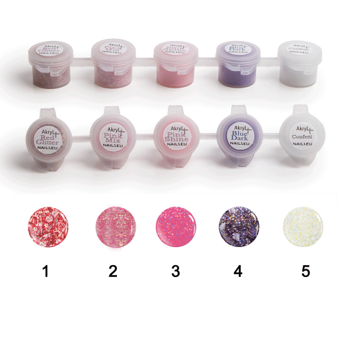 Sada akrylů №3 5x2g