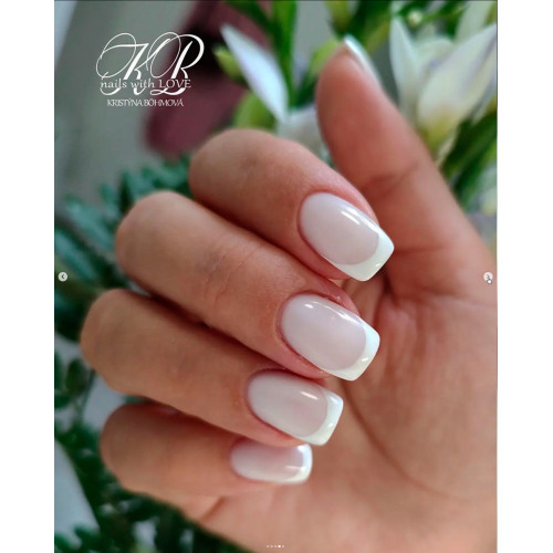 Fiber Base Milky White na přirodní nehty