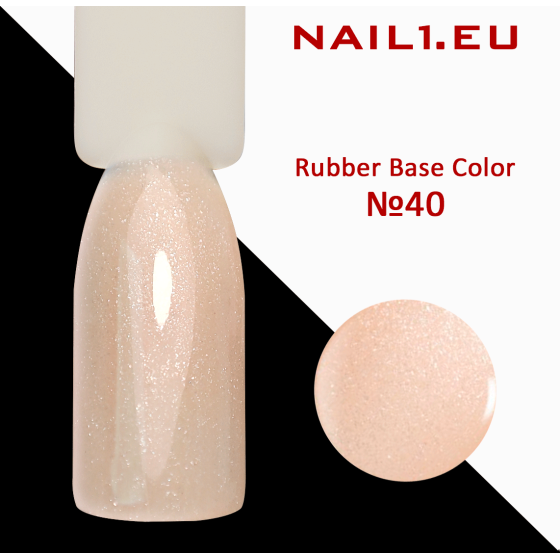 Rubber Base Color №40 UV/LED Gel Lak 15ml
