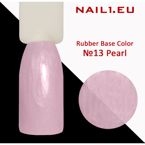 Rubber Base Color №13 Pearl Limitovaná edice UV/LED Gel Lak 15ml
