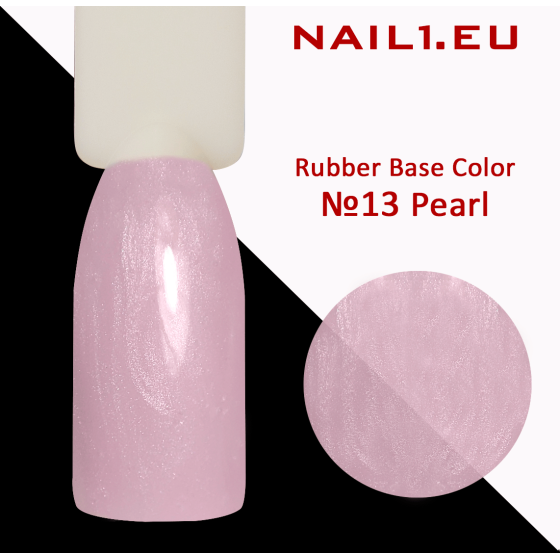 Rubber Base Color №13 Pearl Limitovaná edice UV/LED Gel Lak 15ml
