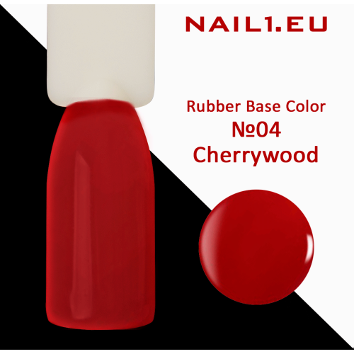 Rubber Base Color №04 Cherrywood UV/LED Gel Lak 15ml