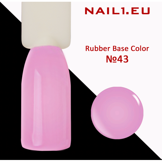 Rubber Base Color №43 UV/LED Gel Lak 15ml