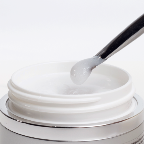 Luxury UV/LED Gel Flicker Milky White - Hema Free Gel želé (jelly) - Výběr balení