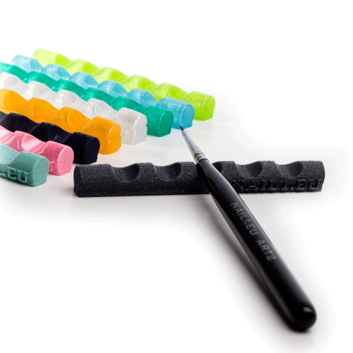 Plastový stojan na  štětce Rainbow 1ks