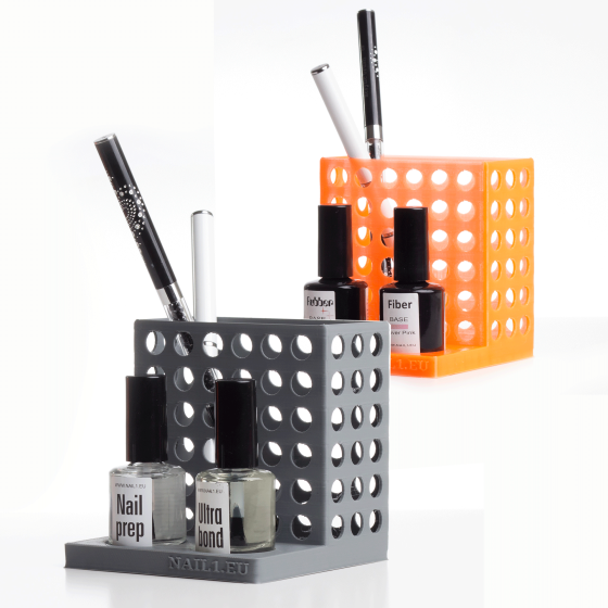 Podstavec nail1.eu na štětce a pomocné tekutiny. Velký.1ks