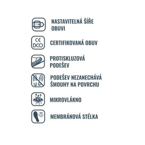 Dámské zdravotní profi sandály Santé, bílé