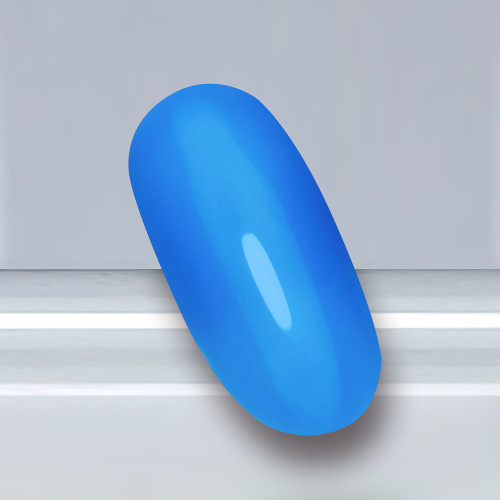 Barevný UV gel bez výpotku - Dodger Blue, 5ml