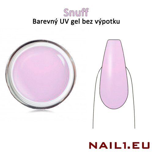 Barevný UV gel bez výpotku - Snuff, 5ml