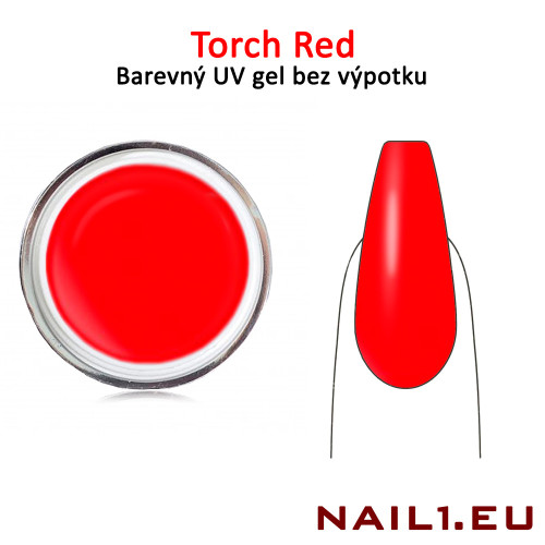 Barevný UV gel bez výpotku - French Rose, 5ml