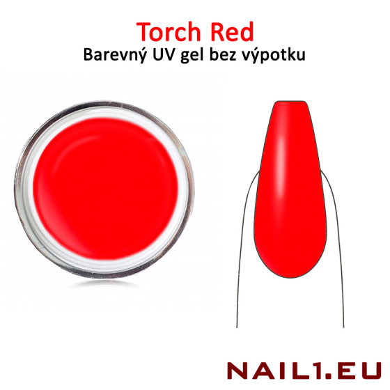Barevný UV gel bez výpotku - French Rose, 5ml