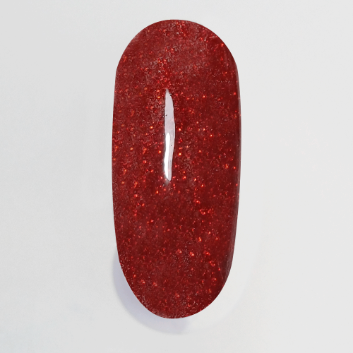 Gel lak Festive №82 Red Sparks 15ml