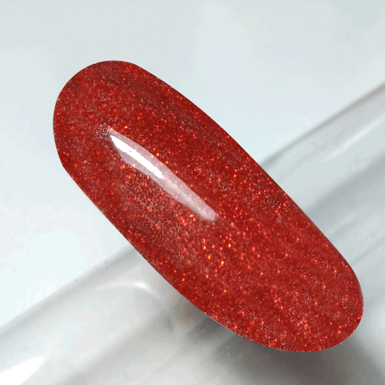 Gel lak Festive №82 Red Sparks 15ml