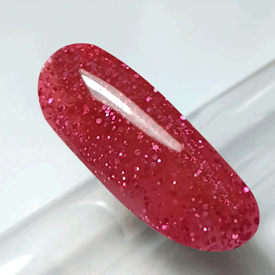 Gel lak Festive №77 Pink Sparks 15ml