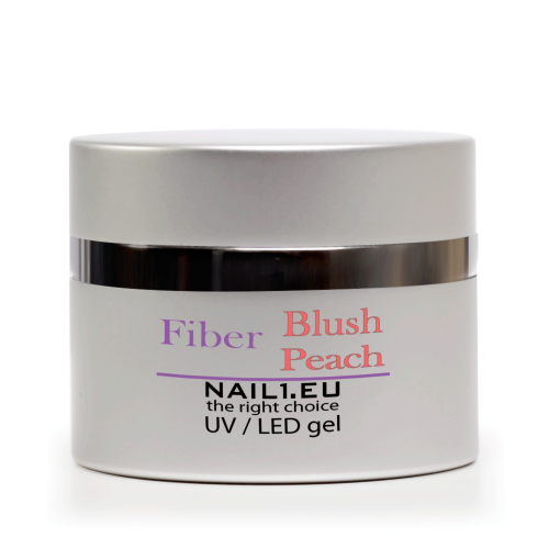 Fiber Blush Peach UV/LED samonivelační gel.