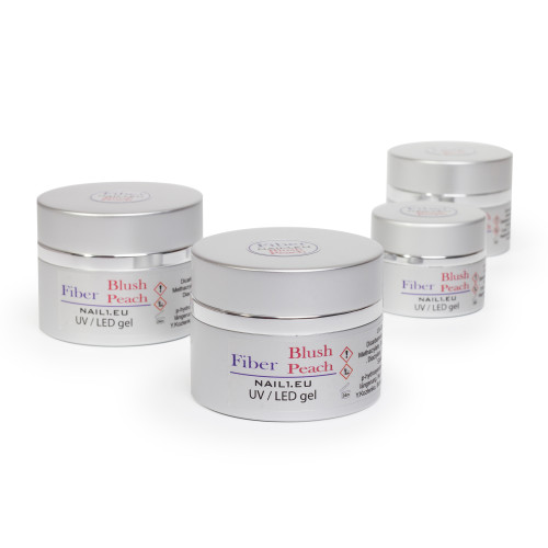 Fiber Blush Peach UV/LED samonivelační gel.