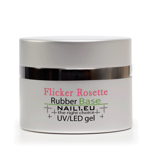 Rubber Base Flicker Rosette v kelímku. Výběr balení.