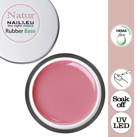 Rubber Base Naturv kelímku. Výběr balení.