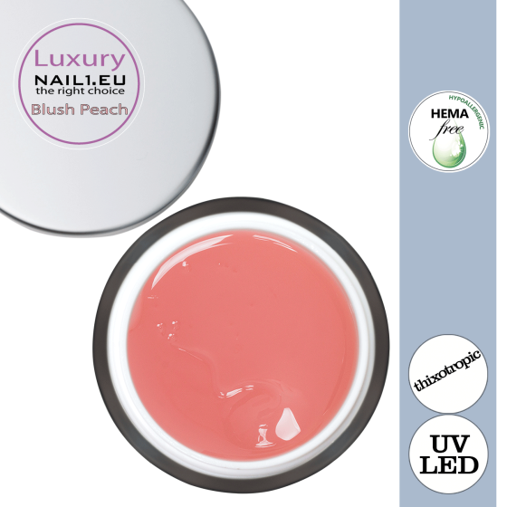 Luxury UV/LED Gel Blush Peach