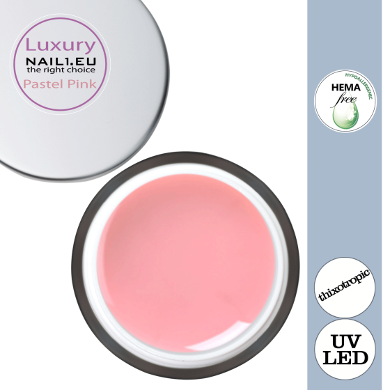 Luxury Pastel Pink UV/LED Camouflage Gel- Gel želé (jelly)