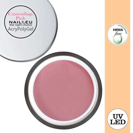 AcryPolyGel Camouflage Pink
