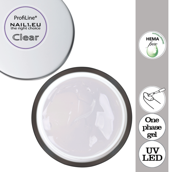 ProfiLine* Clear UV/LED Gel - Vyběr bálení