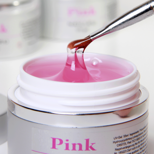 Pink UV gel jednofázový