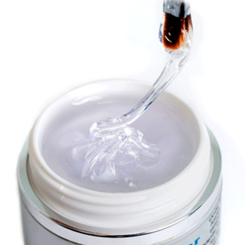 Crystal Clear UV/LED - extrémně hustý gel vhodný k práci na tipy a šablony