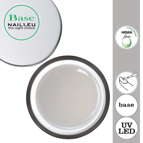 UV gel - BASE podkladový průhledný 40 ml