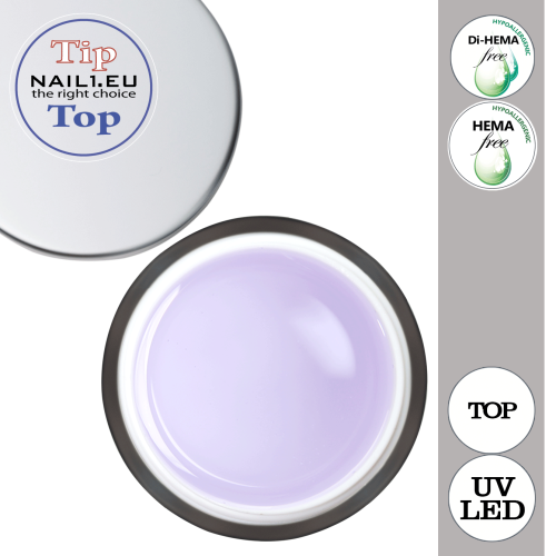 Gel na nehty TipTop lesk gel