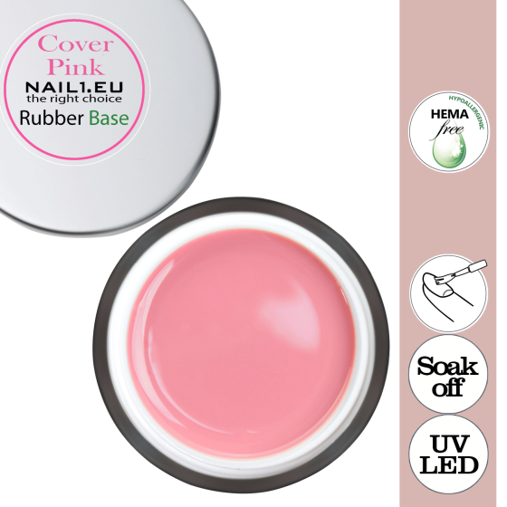 Rubber Base Cover Pink