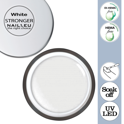 White Stronger UV/LED Gel ALL-IN-ONE - Výběr balení