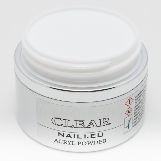 Akryl pudr pruhledný Clear 50ml